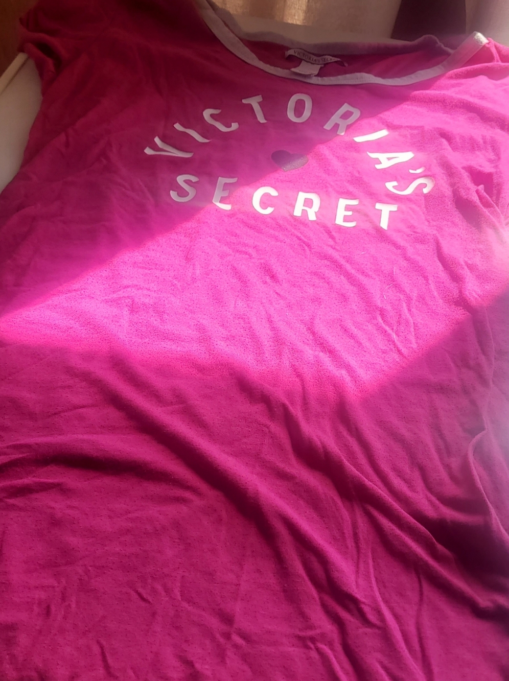 Victoria's Secret Hot Pink Night Gown